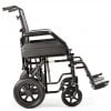 Multi Motion transport rolstoel in 2 maten van 45 en 50 cm zitbreedte bekeken vanaf de zijkant