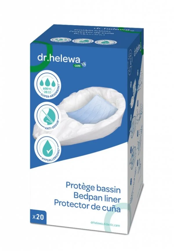 Opvangzak voor bedpan