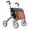 Rollator met extra grote boodschappentas is de Let's Shop van het merk Trustcare