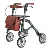 Rollator Trive dubbel opvouwbaar in kleur groen