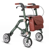 Rollator Trive dubbel opvouwbaar in kleur groen