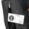 Travelcover voor rolstoel en rollator Rollz motion ingezoomd zijzijde
