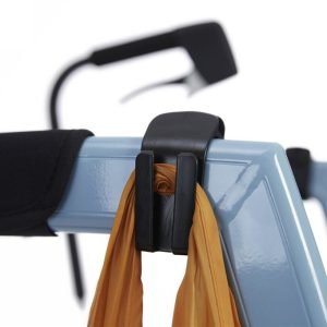 Accessoirespakket voor Rolstoel Motion met tashaak, stokhouder en bevestigingsmateriaal, voorbeeld tashaak