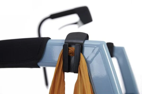 Accessoirespakket voor Rolstoel Motion met tashaak, stokhouder en bevestigingsmateriaal, voorbeeld tashaak