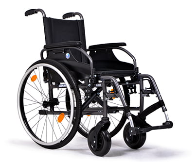 ADL rolstoel van Vermeiren V300DL in vele zitbreedtes in kleur champagne.