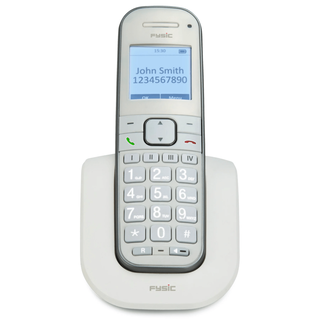 Fysic FX9000 dect toestel in kleur wit
