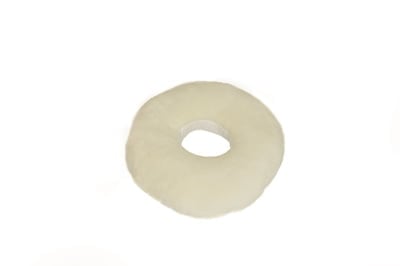 Donut zitkussen in de kleur wit