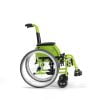 Kinderrolstoel Jazz S50 kids in de kleur appelgroen bekeken van zijzijde