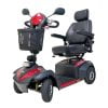 Scootmobiel Envoy van het merk Drive in kleur rood