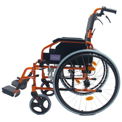 Aidapt rolstoel VA165 zijzijde
