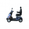 Breezy C4 Plus scootmobiel in de kleur blauw bezien van linkerzijde