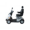 Breezy C4 Plus scootmobiel in de kleur zilver zijzijde