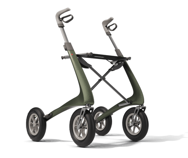 Rollator Carbon Overland Groen van Thuiszorgwinkel.nl