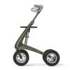 Rollator Carbon Overland Groen van de zijkant van Thuiszorgwinkel.nl