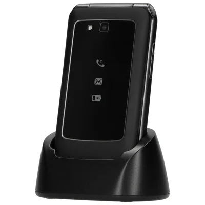 Fysic F15 telefoon van Thuiszorgwinkel.nl Voorkant in de lader