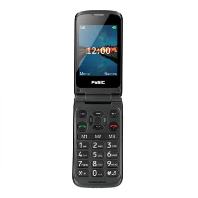 Fysic F15 telefoon van Thuiszorgwinkel.nl Uitgeklapt