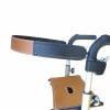 rugband voor rollator Let's go out in de kleur bruin