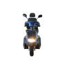 Scootmobiel Breeze C3 Plus driewieler in de kleur blauw voorzijde