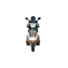 Scootmobiel Breeze C3 Plus driewieler in de kleur zilver voorzijde