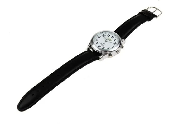 SenseWorks nederlandssprekend horloge met zwart band
