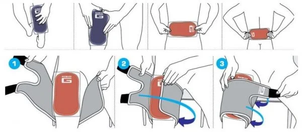 Instructies voor hot & cold pack Thuiszorgwinkel.nl
