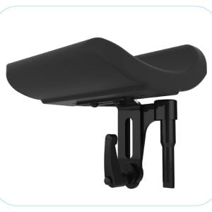 De amputatiesteun voor de Rehasense rolstoelen kunt u bestellen in rechter of linker uitvoering en is ideaal zodat u comfortabel kunt rusten.