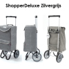 Shopper Deluxe van Thuiszorgwinkel.nl in de kleur zilvergrijs