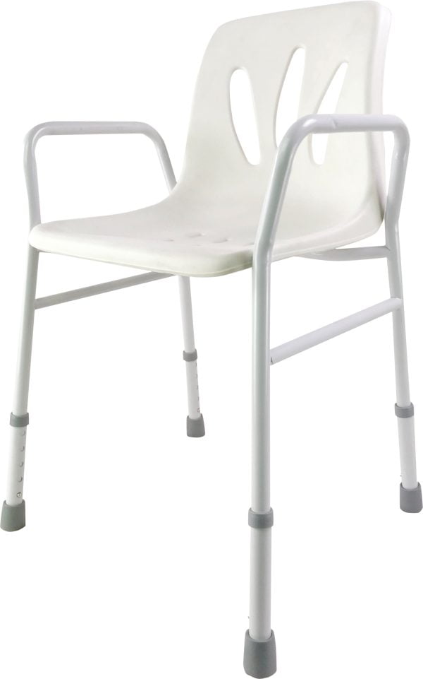 NAIZY Verstelbare Douchekruk 360° Draaibaar - Antislip Douchezitje Voor Ouderen En Zwangere Vrouwen, 36-51 Cm