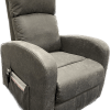 Lazy-up sta-opstoel met 1 motor is een heerlijke relaxstoel in kleur antracietgrijs