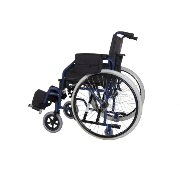 De Splash rolstoelarmleuningtas plaatst u over de armleuning van uw rolstoel. Te bevestigen met klittenband.