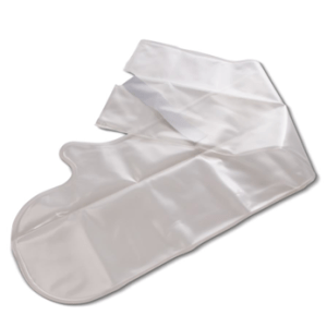 Beschermhoes van het merk AquaShield voor heel arm.