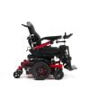 Elektrische Sigma rolstoel van het merk Vermeiren in de kleur rood