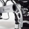 Elektrische rolstoel Instafold van het merk Drive medical opvouwbaar binnen enkele seconden, detail foto