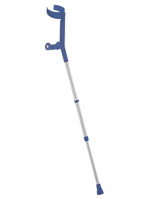Robetec Safe-in elleboogkruk met open manchet in de kleur blauw