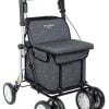 Boodschappenrollator in de kleur grijs