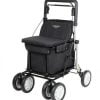 Boodschappenrollator in de kleur zwart