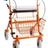 Premis rollator standaard in de kleur Oranje