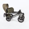 Rollator Vitility is dubbel opvouwbaar in de kleur forest green.