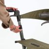 Rollator Vitility is dubbel opvouwbaar in de kleur forest green.