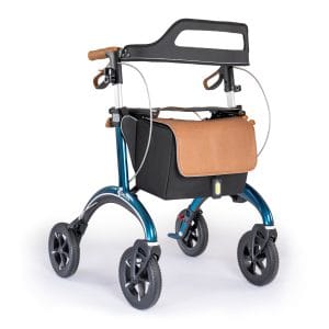 Rollator Saljol Carbon, Vernieuwd in 4 kleuren en in 2 maten