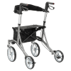Rollator Cruiser van het merk Multi Motion in de kleur grijs van zijzijde