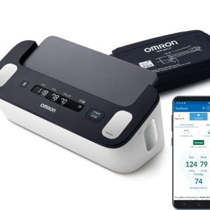 Dit is de OMRON Complete. Het is een bloeddrukmeter en ECG