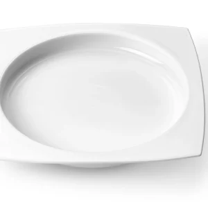 Bord met opstaande rand voor zelfstandig eten en minder knoeien