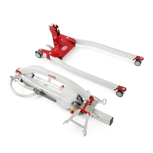 De Molift Smart 150 tillift van Etac is een zeer lichte tillift die geschikt is voor volwassenen en kinderen. Eenvoudig te demonteren.