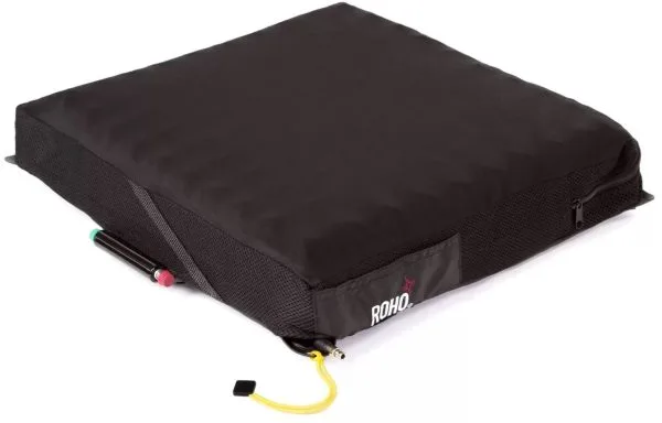 Roho zitkussen Quadtro Select met luchtpomp in diverse maten. Hoogte 5,5 cm.