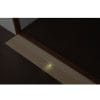 Houten drempelhulp met LED verlichting geschikt voor 2 hoogtes.