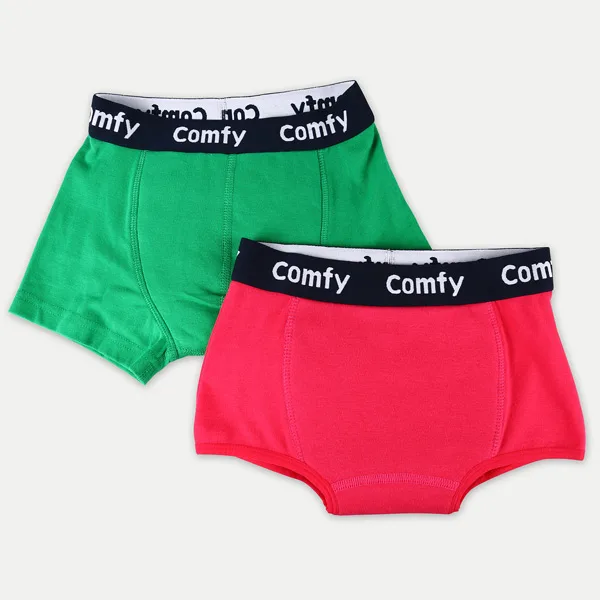 Absorberende broekjes Comfy voor bedplassen en kleine ongelukjes te voorkomen.