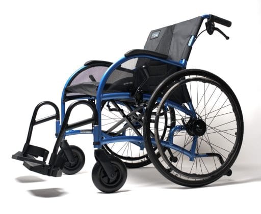 Strongback heavy duty rolstoel met voorgevormde rugleuning en ideale zithouding