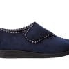 De MSF pantoffel is stijvol en comfortabel in de kleur blauw van Thuiszorgwinkel.nl