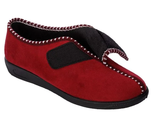 De pantoffel van MSF in de kleur blauw van Thuiszorgwinkel.nl